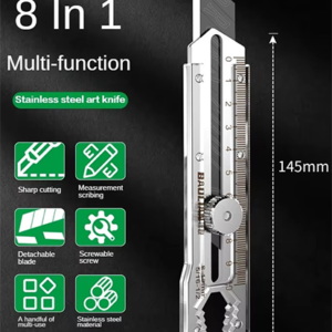 Box Cutter Stainless Steel Heavy Duty